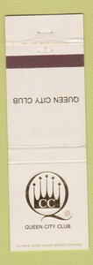 Caja De Cerillas Cubierta Queen City Club Cincinnati Oh Ebay