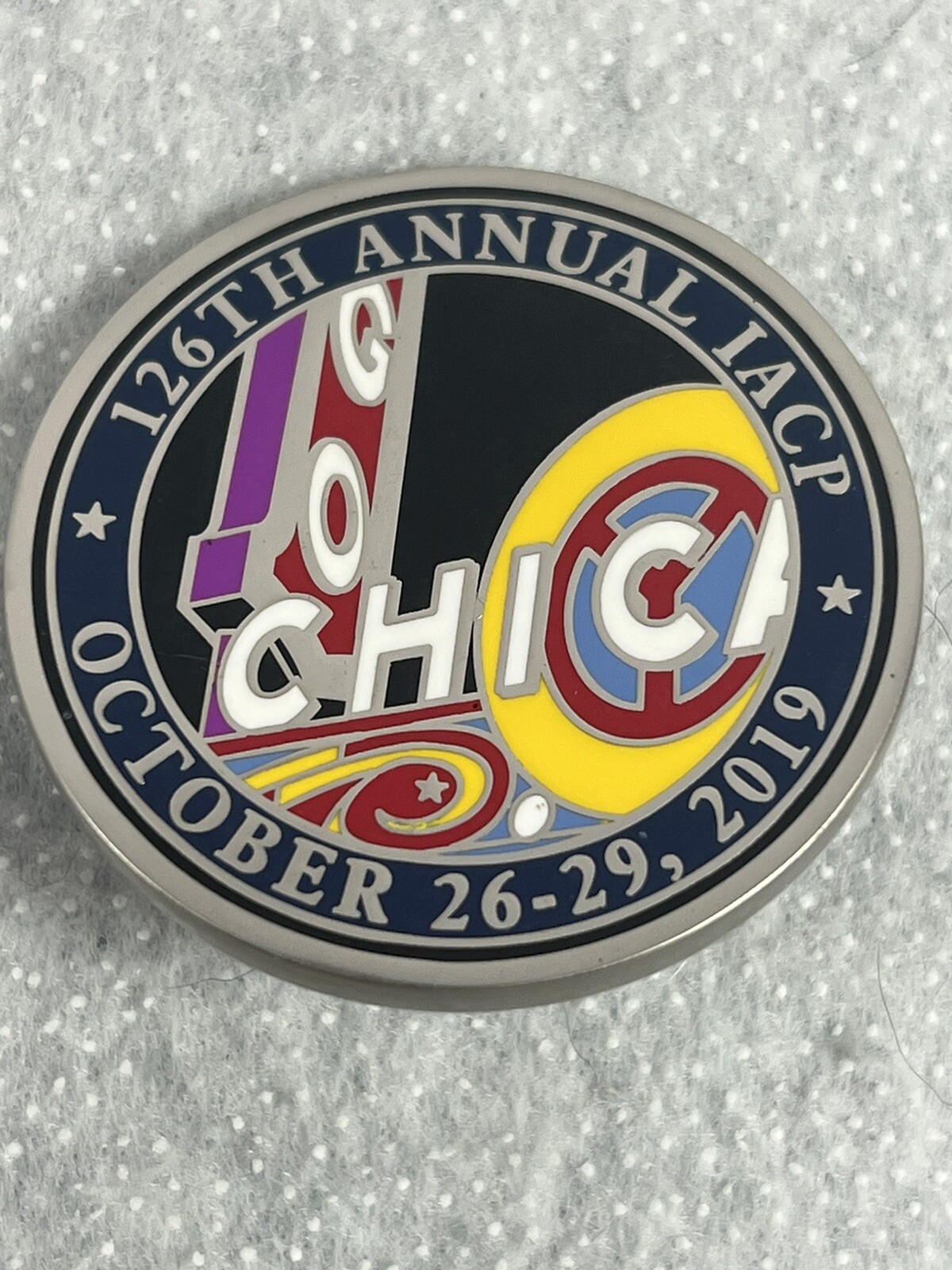126th Annual IACP Police Chief Challenge Coins 2019 CHICAGO Convention-image