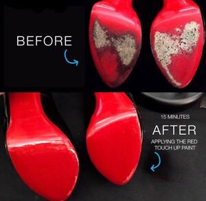 Paint To Restore Christian Louboutin Shoes Bottoms Red Re-finish | eBay