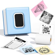 Phomemo M02D Mini Pocket Thermal Printer Label Maker Bluetooth Wireless Lot