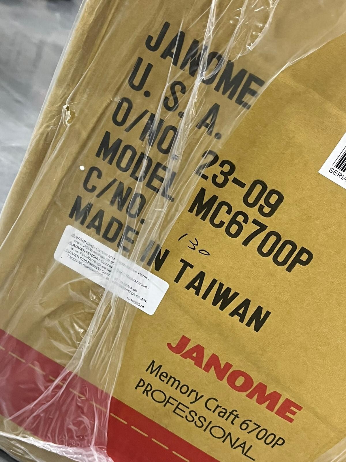 Janome 6700P Sewing Machine for sale online eBay