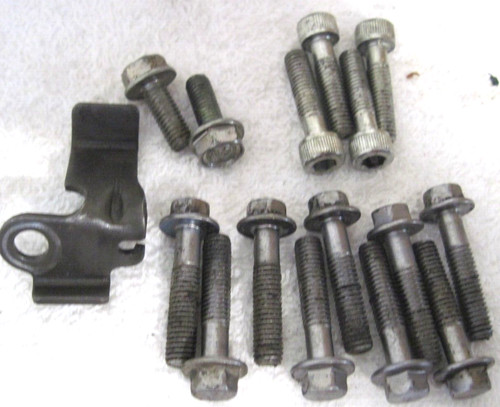 09 Honda CBR1000 RA Alternator Stator Holder Cover Bolt Screw OEM 11322-MFL-000
