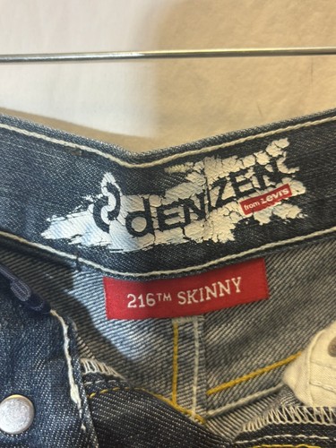 boys levis denizen 216 skinny fit jeans size 5 EUC A20 - Picture 3 of 6