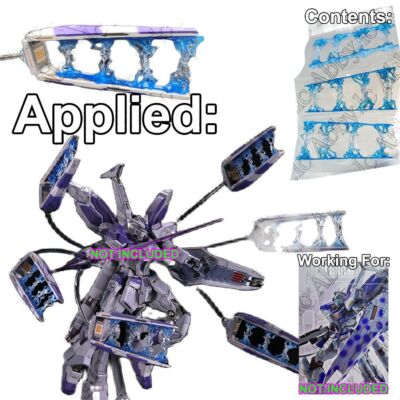 Effects Firing Parts for Fin Funnel of Metal Build RX-93-v2 Hi-v Hi Nu New 1/100
