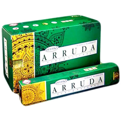 Deepika Arruda Incense Sticks Natural Fragrance Indian Agarbatti HandRolled 15gm