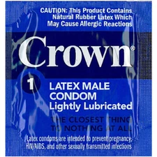 100 Pieces Pack Crown Skinless condoms condones