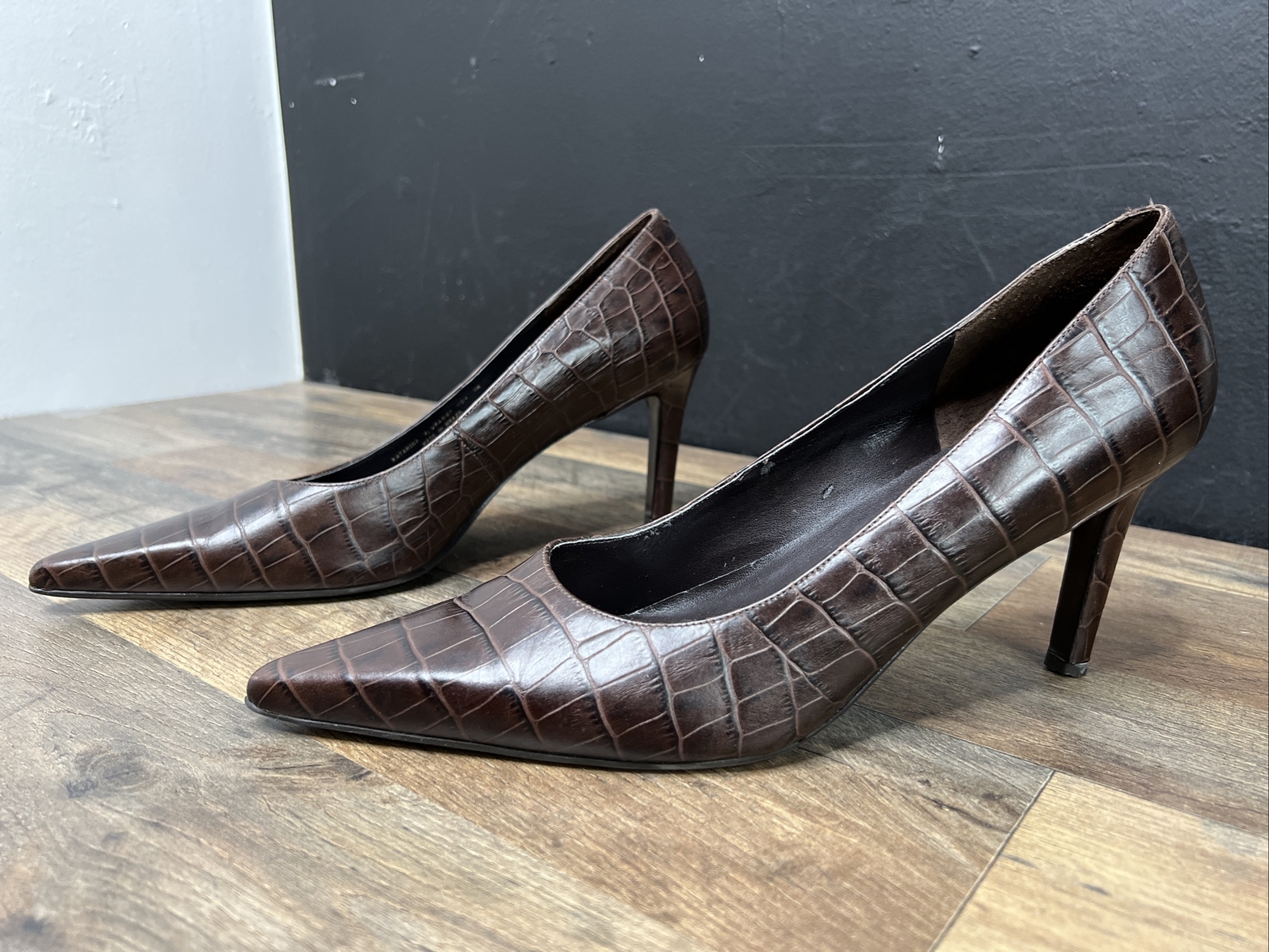 LAUREN RALPH LAUREN Brown Leather 