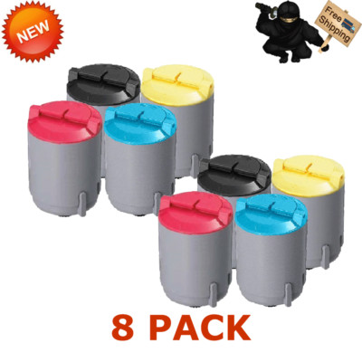 8 pk CLP300 Color Set for Samsung CLP-300 N CLX-3160FN CLX-2160N Printer