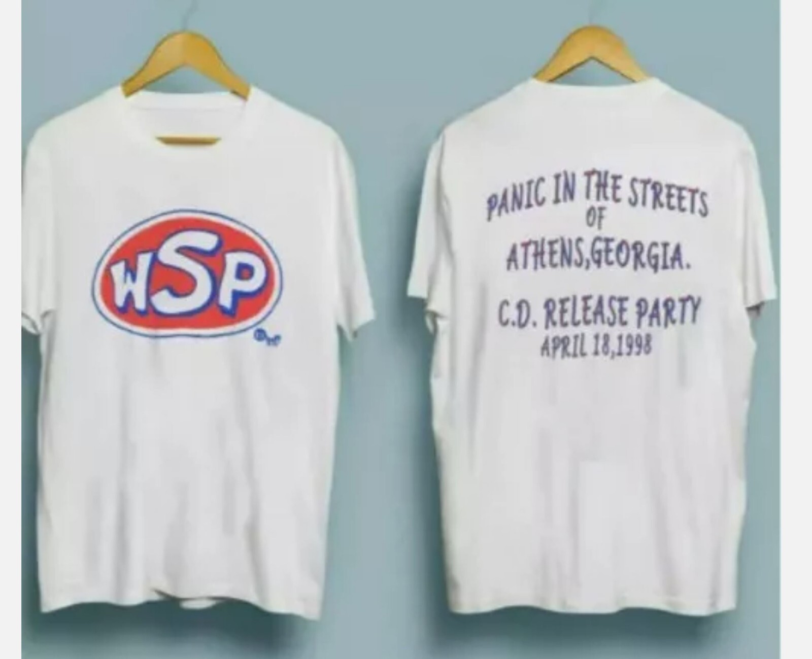 90s Widespread Panic Athens Georgia 1998 Vintage Band Tee