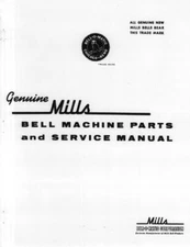 Mills Slot machine Bell machine parts and service PDF on Thumb drive