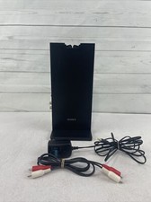 Sony TMR-RF985R RF Stereo Transmitter Charger Base w/ AC Cord  RCA Cable