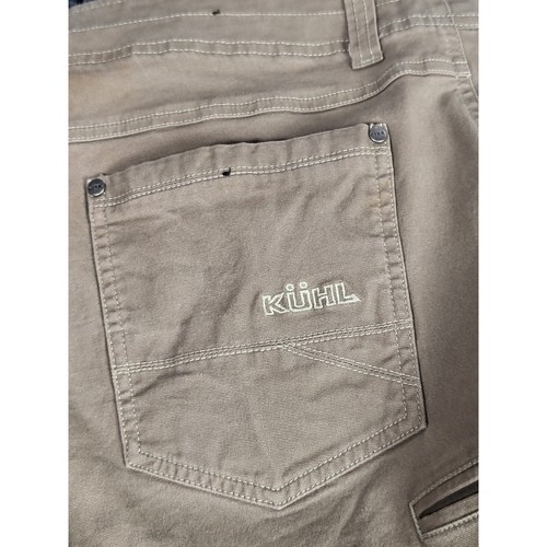 Kuhl Mens Khaki Utility Pants Outdoor Workwear Casual Comfort Men Sz 38x32 Work - Picture 5 of 9