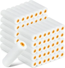 120 Pcs 4 Inch Foam Mini Paint Roller Covers Foam Paint Roller Foam Roller Paint