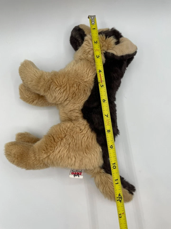 Webkinz Signature German Shepherd Plush Realistic Dog WKS1009 Brown Black Puppy - Image 2 of 4