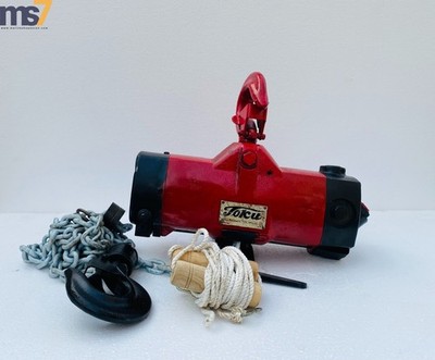 TOKU TNC-500 PNEUMATIC AIR CHAIN HOIST 1/2 TON CAPACITY 10 FT CHAIN