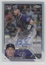 2023 Topps Chrome Rookie Auto Refractor 31/499 Brian Serven #RA-BS Auto x2o