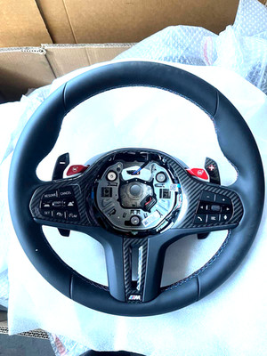 NEW BMW M Performance Carbon Fiber Steering Wheel G80 G82 G20 G30 M1 M2 Paddles