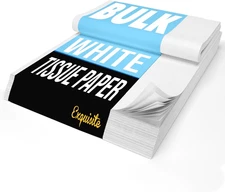 White Tissue Paper for Gift Bags White Tissue Paper Bulk - 120 Sheets 20" X 30"