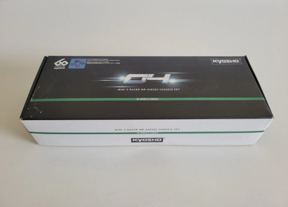Kyosho MINI-Z Racer MR-04EVO2 Chassis Set N-MM2/4100KV Factory Sealed New - Image 4 of 4