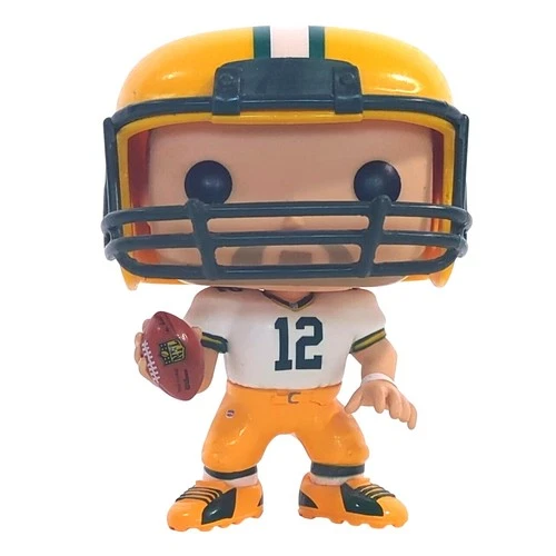 Funko Pop! NFL Green Bay Packers Aaron Rodgers #12 With Helmet Unboxed #10
