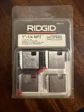 Replacement Pipe Die: for Ridgid Handheld Heads, 1-1/4" Pipe, Right Hand 37840