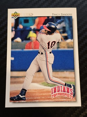 1992 Upper Deck Minor League - Tracy Sanders #127 (RC) Canton-Akron Indians
