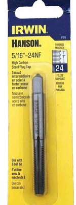 Irwin Hanson High Carbon Steel SAE  Plug Tap 5/16 -24 NF USA Made