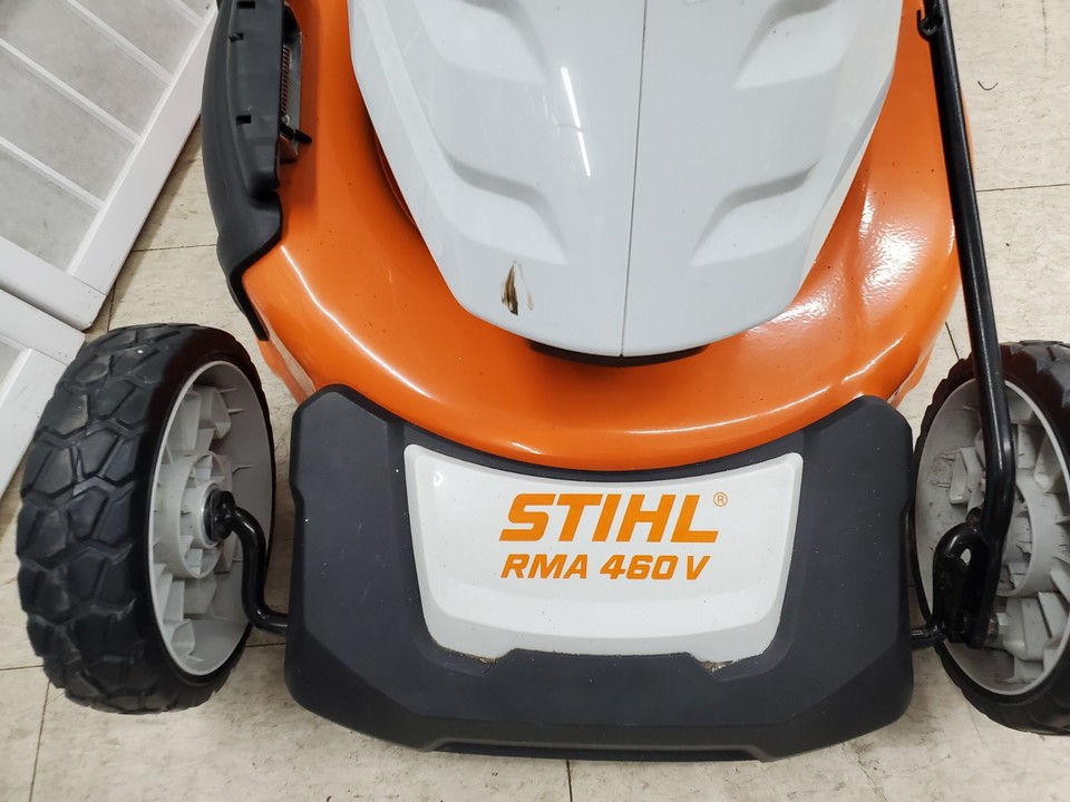 Stihl Rml 460v STIHL RMA 460V CORDLESS LAWNMOWER (133025-1 AOO BY100) | eBay