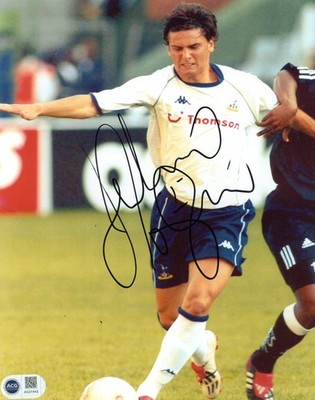 Helder Postiga signiertes 10x8 Sporen Foto ACG COA AG21442
