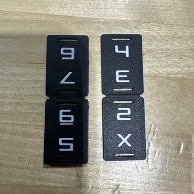 NEW OEM Taylormade Number Tag For Head Covers Wood Hybrid X 2 3 4