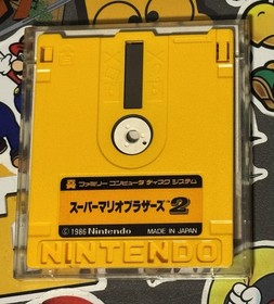 Super Mario Bros. Mario Bros 2 Famicom Disk System Japan Import US Seller TESTED
