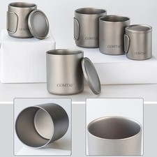 Water Cup W/ Storage Bag 220/350/450/600ml Backpacking Beverage Holder