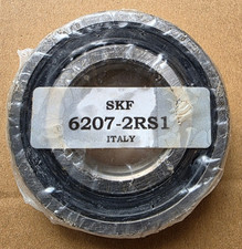 SKF 6207-2RS1 Deep Groove Ball Bearing 35 x 72 x 17 – Double Rubber Sealed New