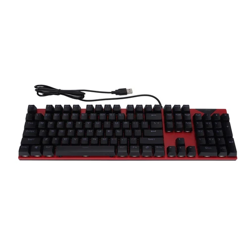 Mechanische Tastatur Hot-Swap-Schalter Rot Zweifarbig Injektion USB-An KUI