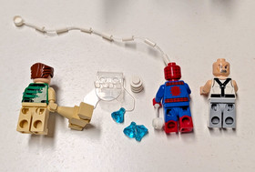 Lego Marvel set 76037 Rhino & Sandman Super Villain Team-Up w figures & books