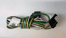 CURT 58050 4-Way Flat Connector Plug & Socket with 72" Wires