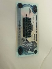 Nicaragua 500,000 (500000) on 20 Cordobas, 1990 P-163 Unc