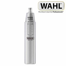 Wahl Cordless Wet Dry Ear + Nose Trimmer Rinseable Removeable Blade 5560-500
