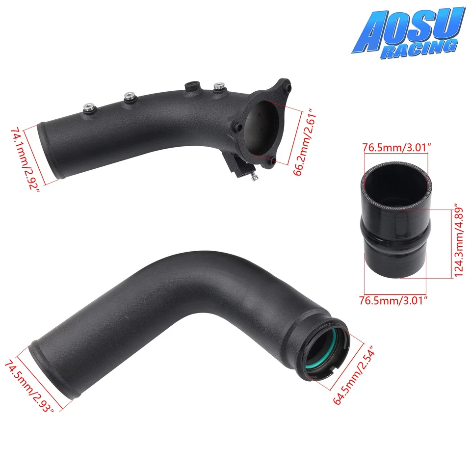 Tubo de carga de admisión ix para BMW B46 B48 2.0T F30 F32 G20 320i 330i 330e 420i 430i Foto 2 de 4