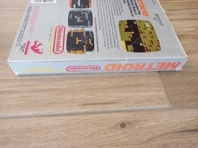 Metroid Nintendo NES Boxed PAL UK Version - Rare First Print with Grey Seal UKV