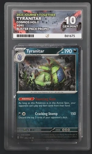 ACE 10 - Tyranitar Cosmo holo#095 - Promo - Pokemon - 2025 Journey Together