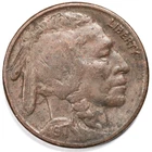 1917-S Buffalo Nickel Extremely Fine (XF) Environmental Damage