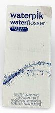 Waterpik Cordless Pulse Rechargeable Portable Water Flosser WF-20 Gray, No USB