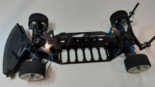 Team Associated TC4 Factory Team 1/10 4x4 Touring Car Chassis for Parts Preowned