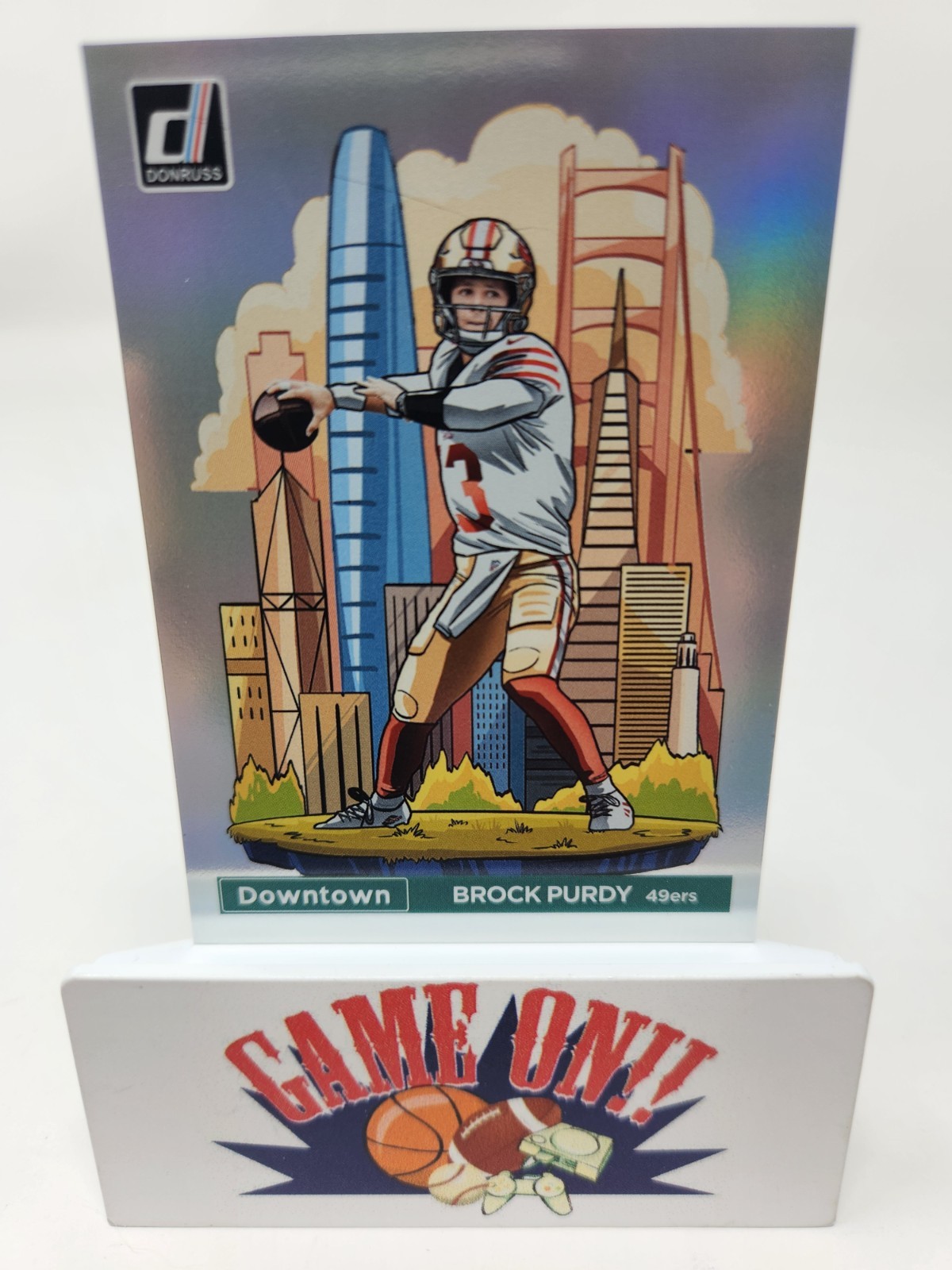 2024 Panini Donruss #4 Brock Purdy Downtown SSP Case Hit 49ers BUF sc