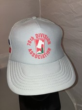 Vintage 70th Division Association U.S. Air Force USAF Snapback Hat Made In USA