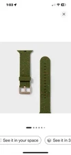 Apple Watch Silicone Band 38/40/41mm - heyday Olive Speckle