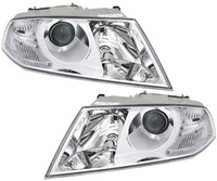 Scheinwerfer Set FüR Skoda Octavia 2 2004-2008 H1 H7 Projektor + Lwr Motoren