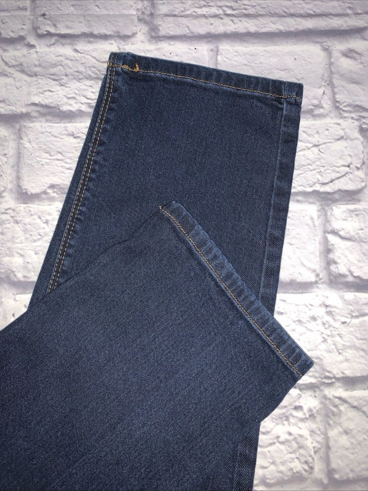 J.Jill Jeans Women's 16 Straight Leg High Rise Blue Denim - Image 4 of 4