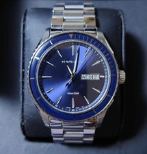 Hamilton Jazzmaster Seaview Watch Mens Swiss Automatic Dive Watch Stainless